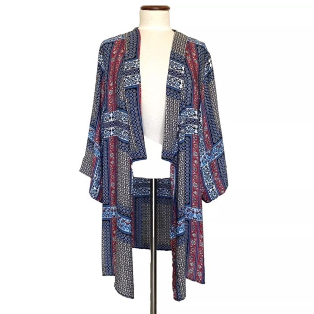 👘Tahari Boho Kimono/Duster, multicolour
